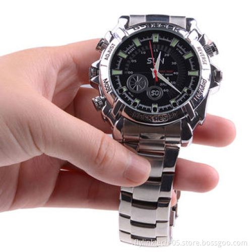 Watch Camera with FHD, 1080P Covert Watch Camera, 4GB Internal Memory, AVI Video File Format